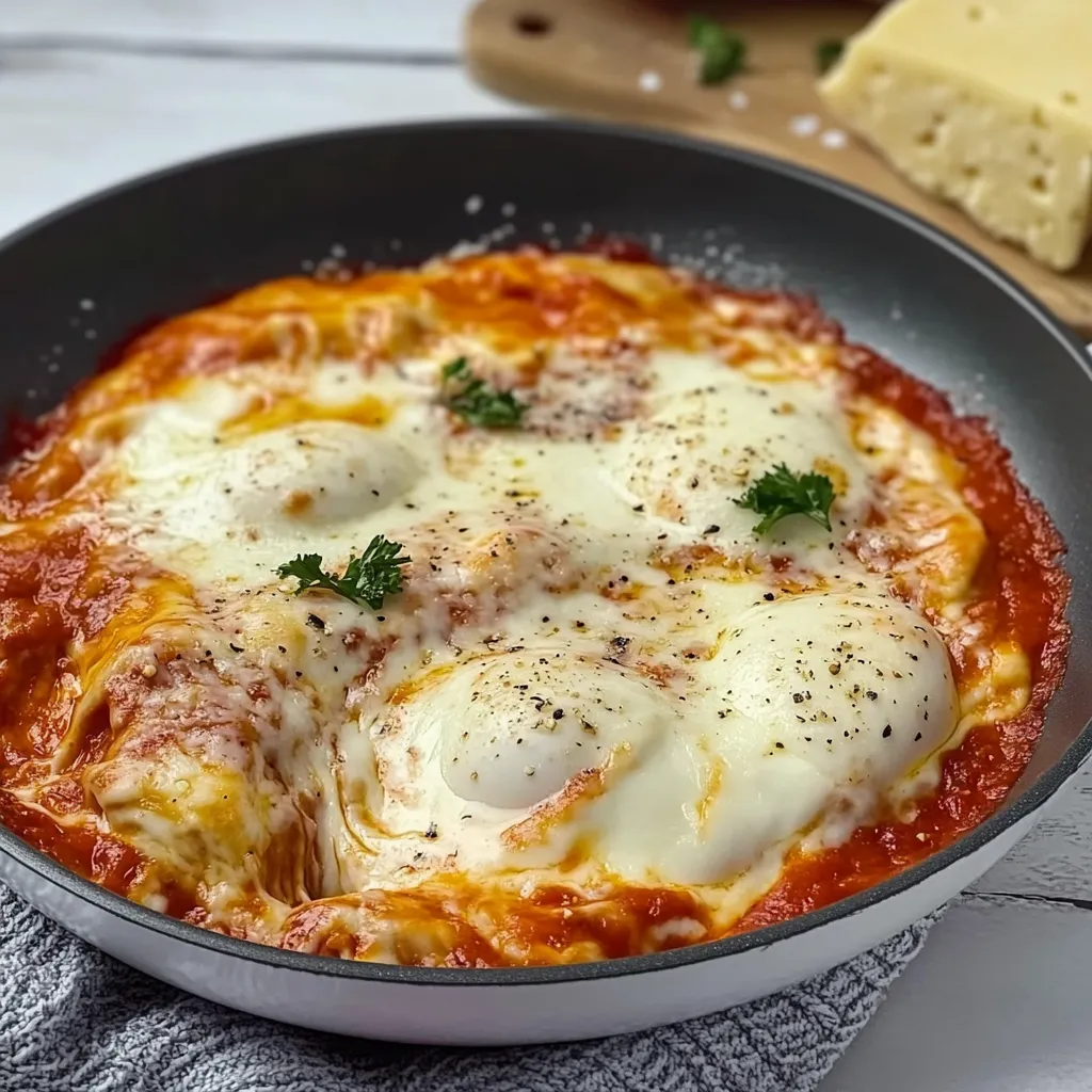 Um prato com ovo e tomate.