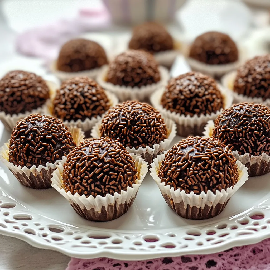 Pães de chocolate com crochê em um plano.