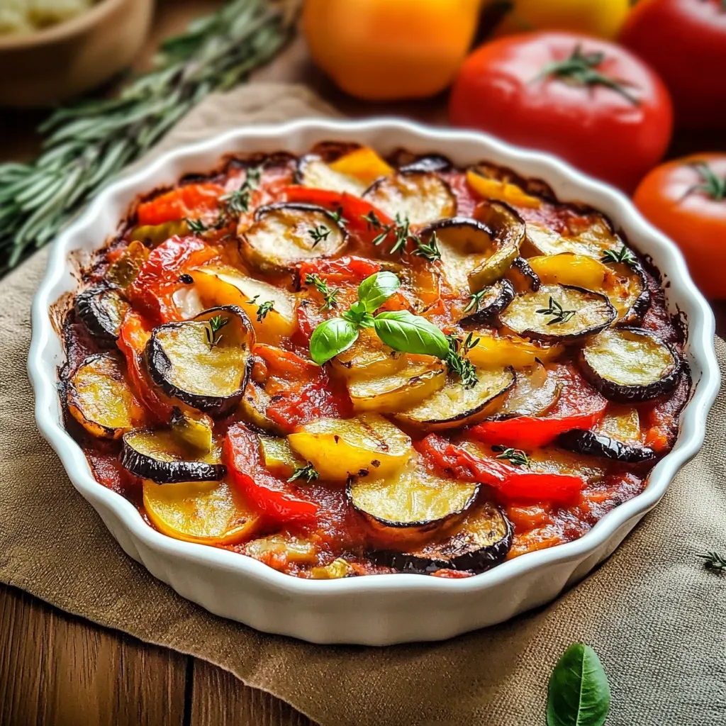 Um prato de comida com tomate, cebola, pimentão, alho e cenoura.