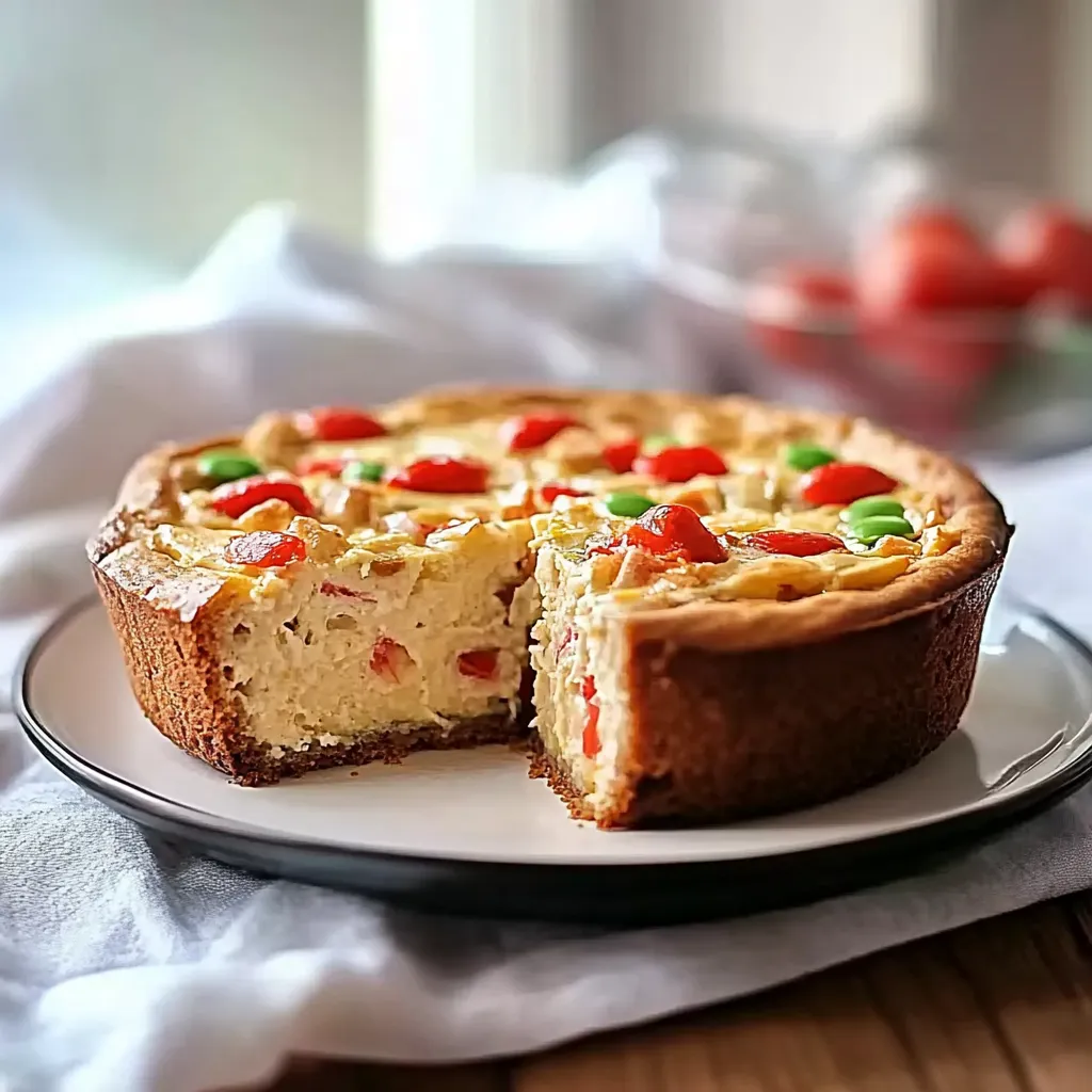 Pizza com tomate, cogumelos e cranberry.