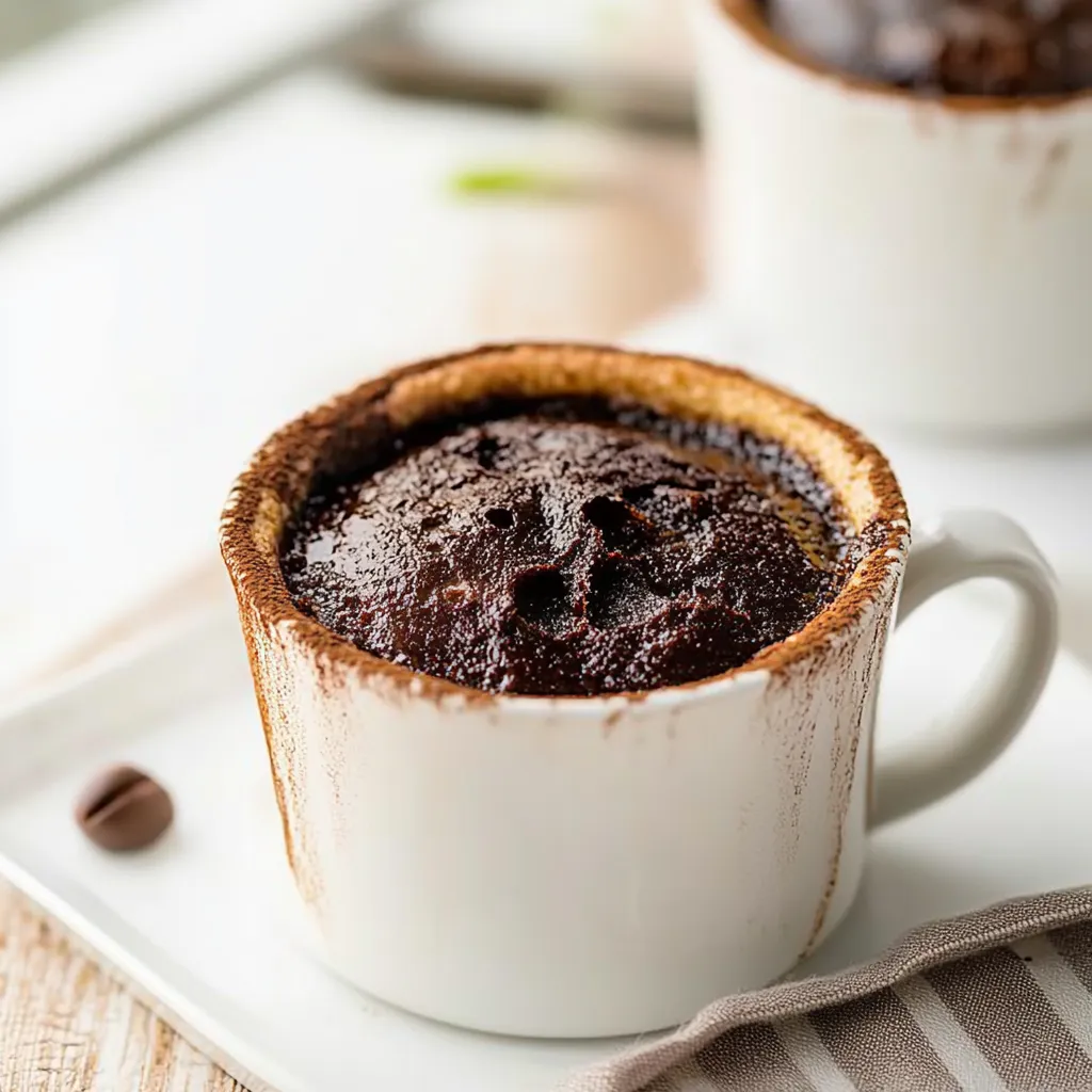 Café com pudim em uma tigela.