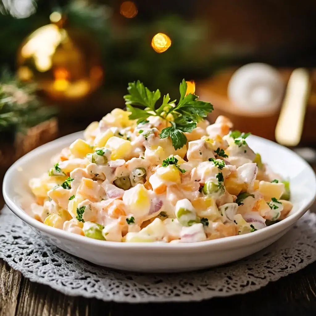 Um prato de salada com frutas e vegetais.