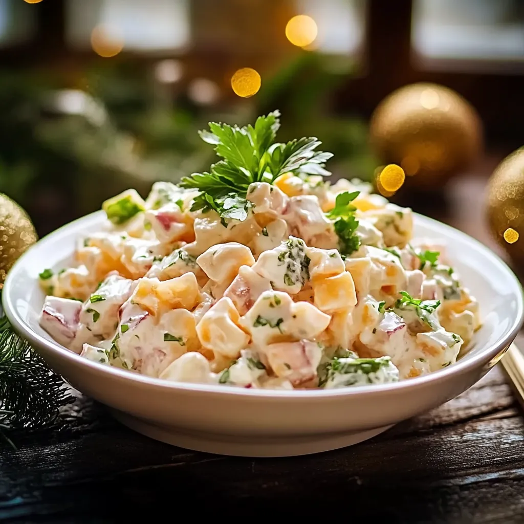 Um prato de salada com vegetais e frutas.