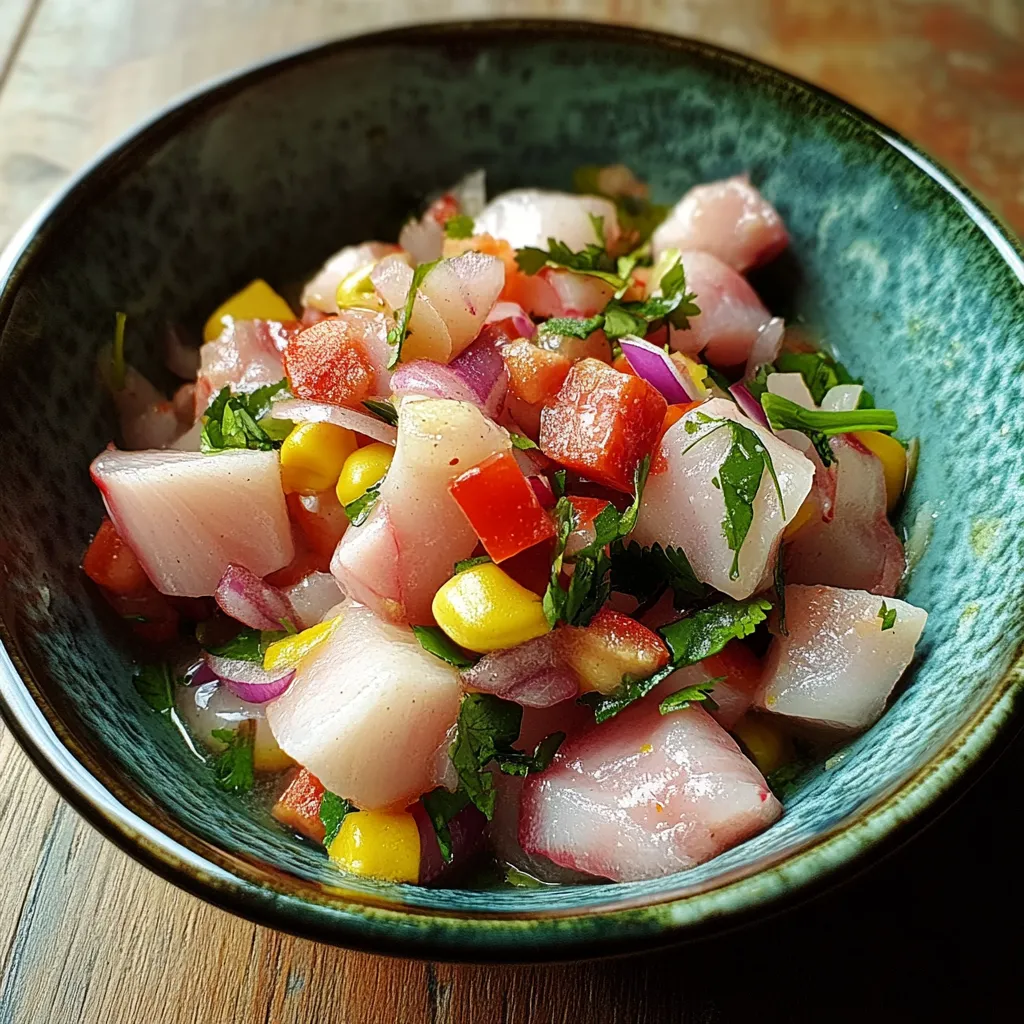 Um prato de comida com vegetais e peixe.