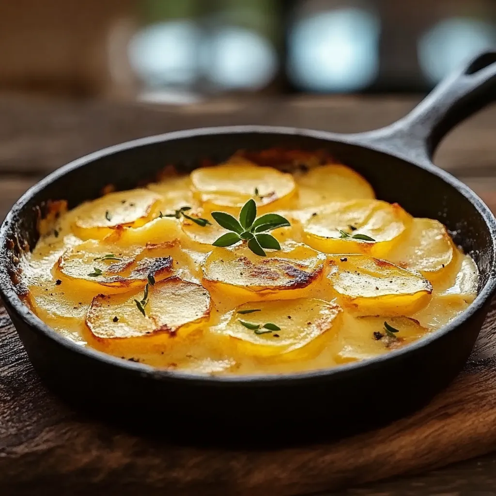 Frittata com batatas e cebola.