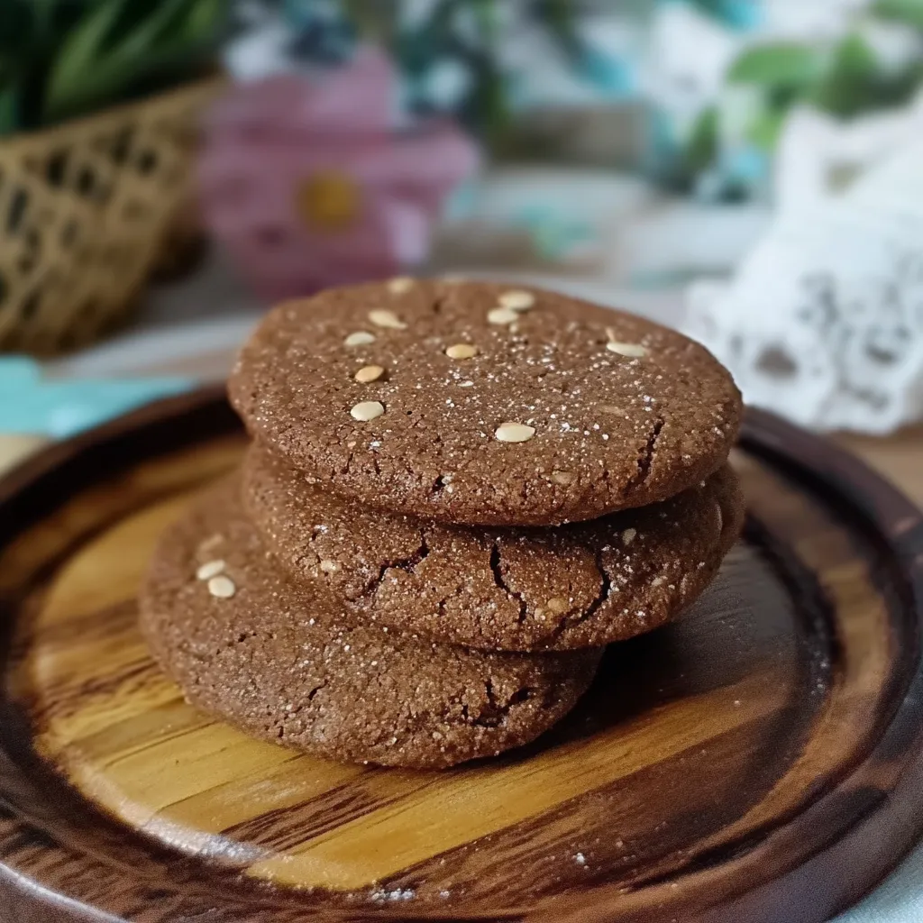 Pães de chocolate com nozes.