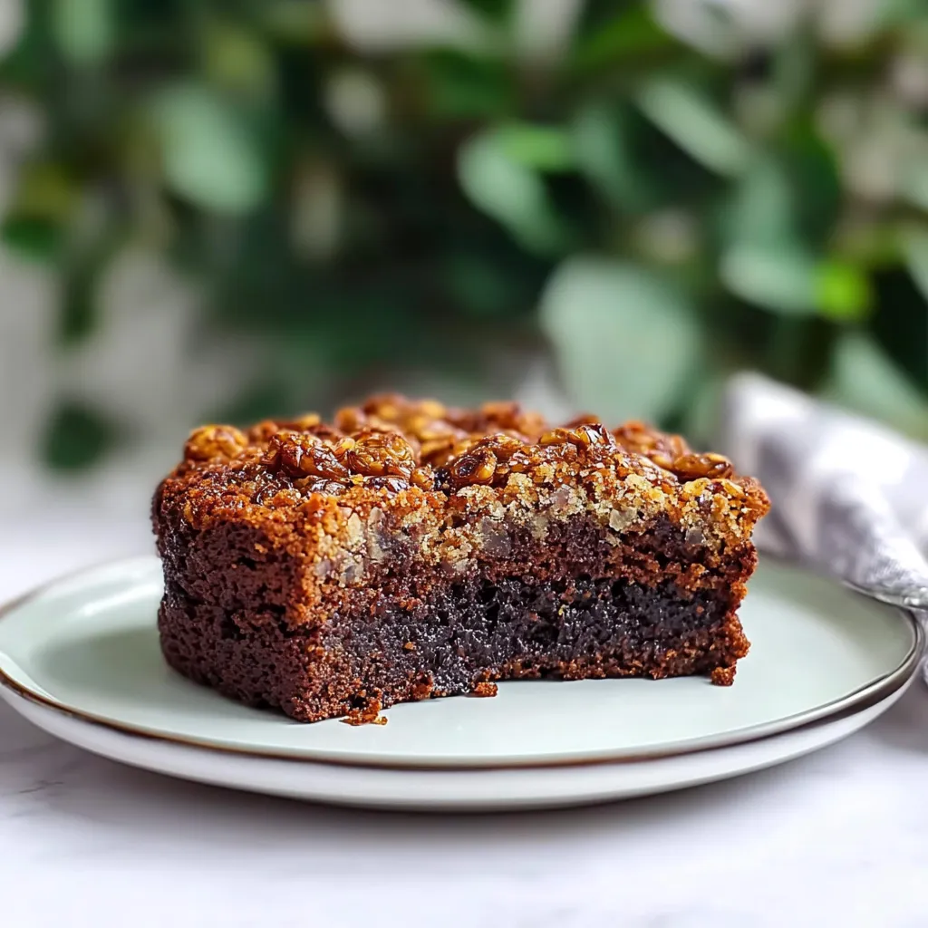 Pão de chocolate com manteiga e nozes.