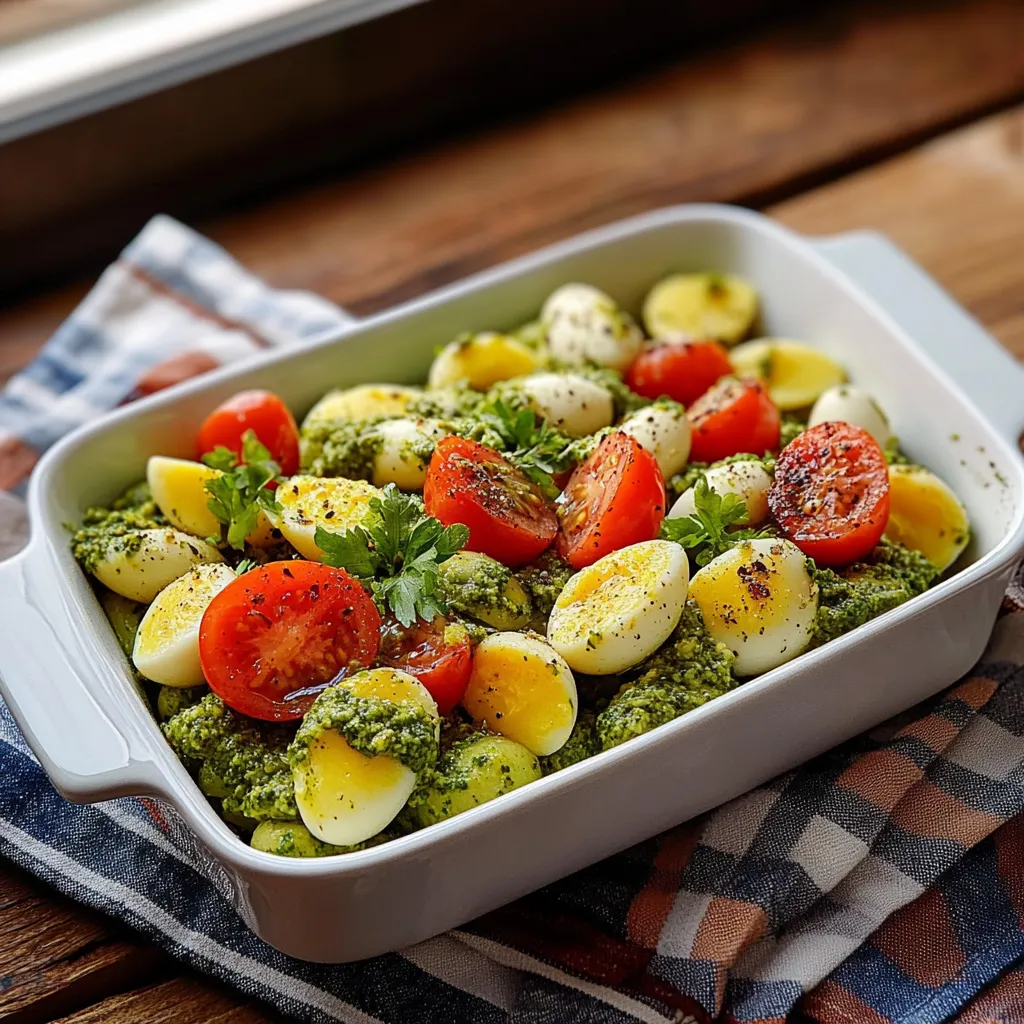 Um prato de frutas e legumes em uma panela.