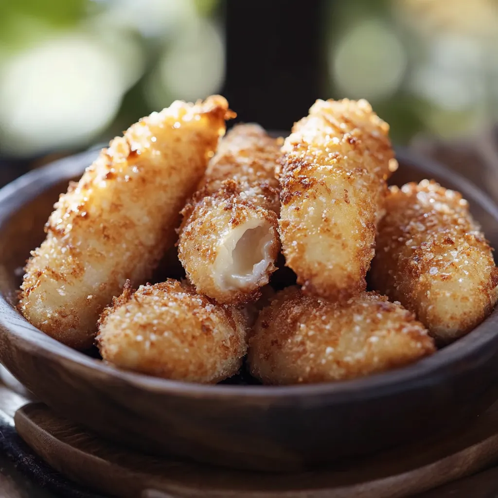 Um prato cheio de batatas fritas.