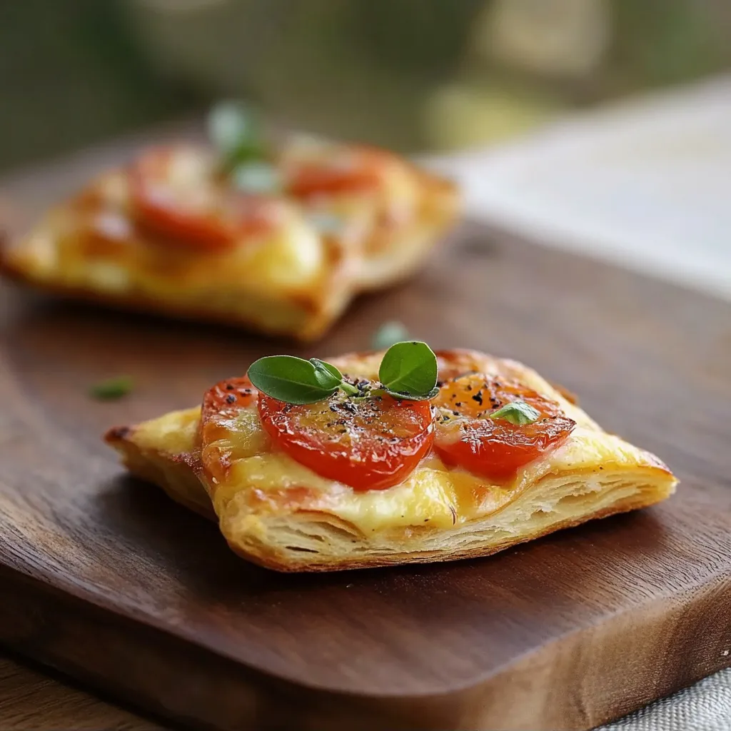 Pizza com tomate e cebola.