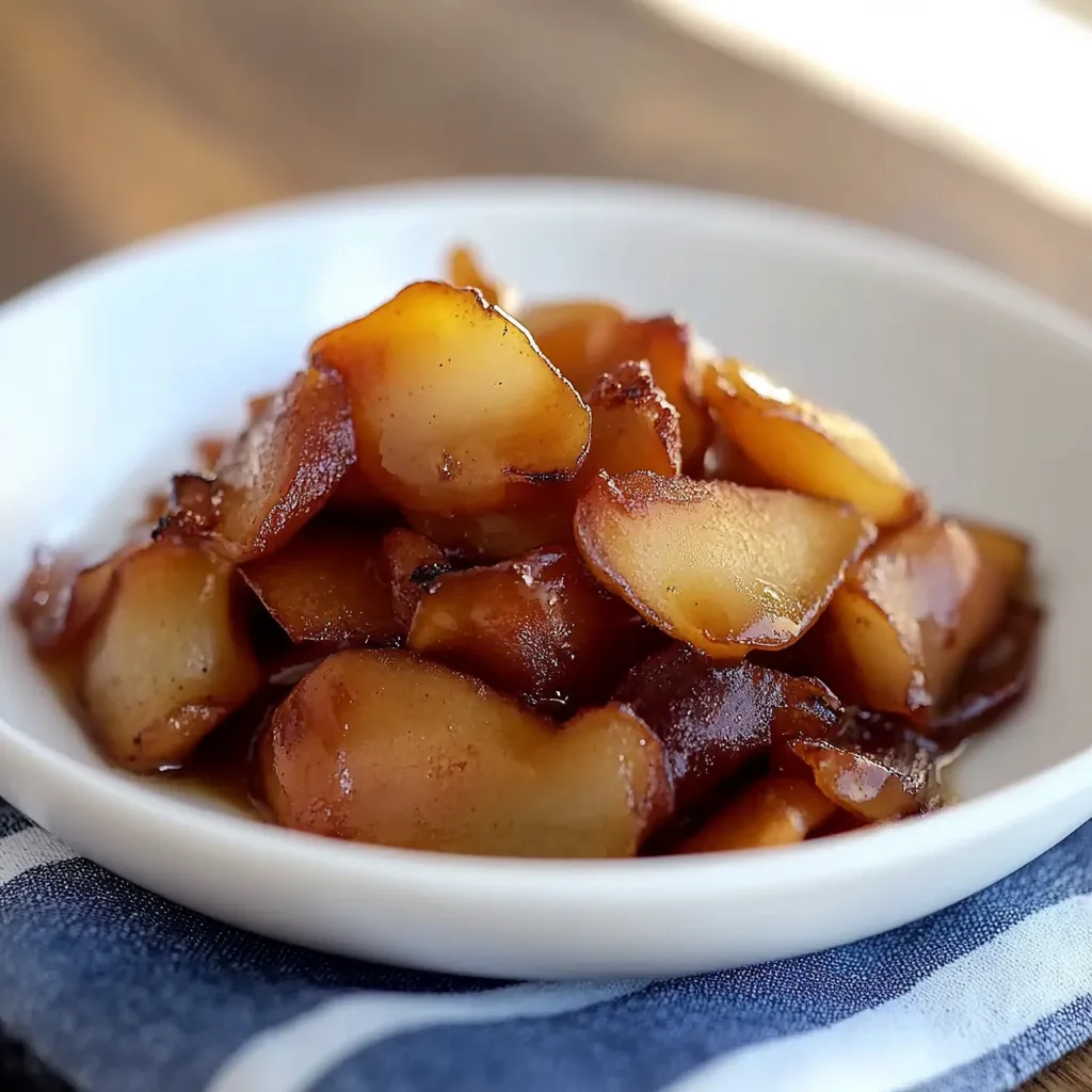 Um prato cheio de batatas fritas.