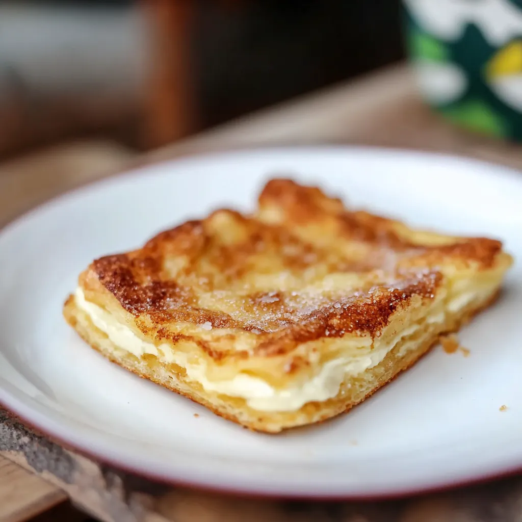 Pão com manteiga e canela.