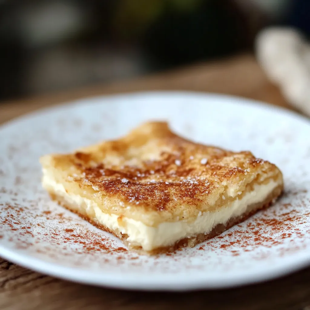 Peda com croissant e granulado de chocolate.