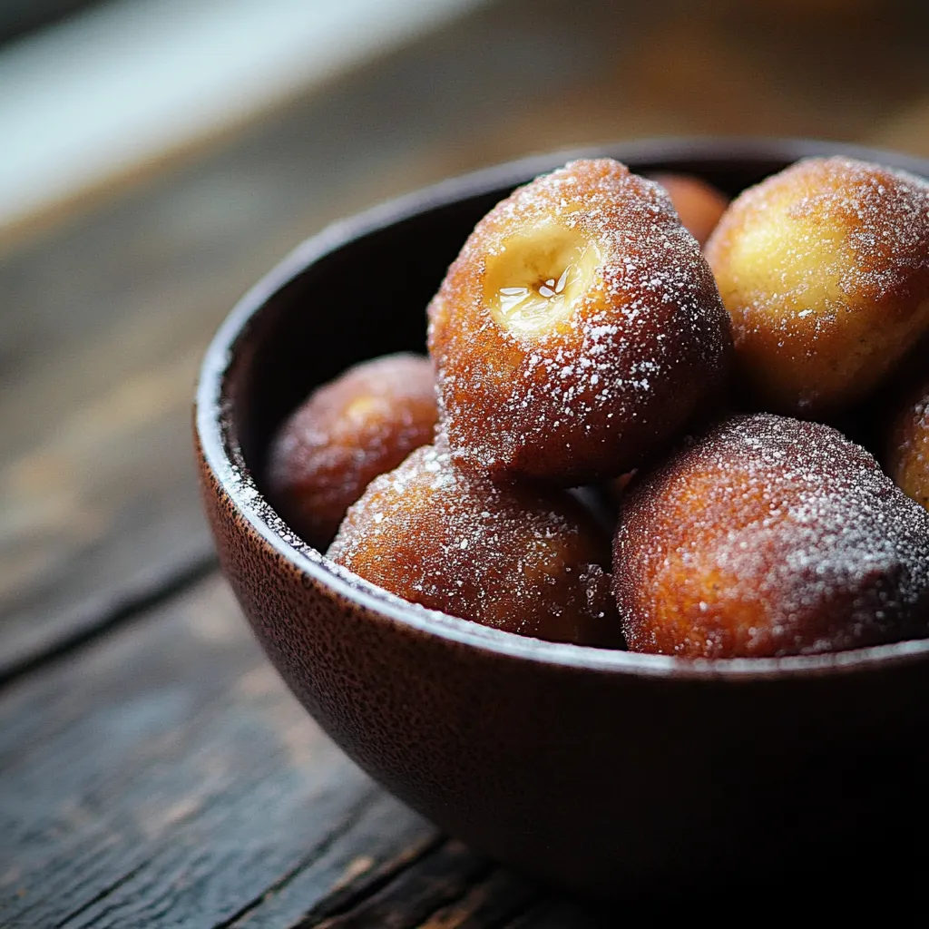 Um bolso cheio de donuts com granulado de chocolate.