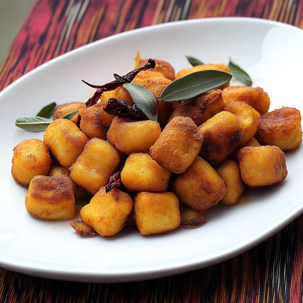 Um prato com batatas e ervas.