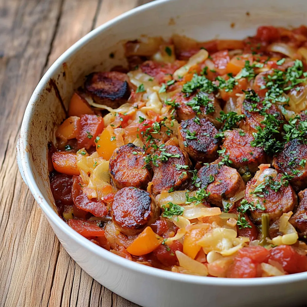 Um prato de comida com carne, cebola, tomate e pepperonis.