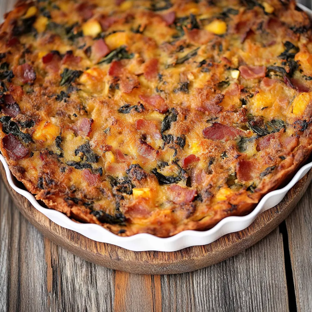 Pizza com carne e vegetais.