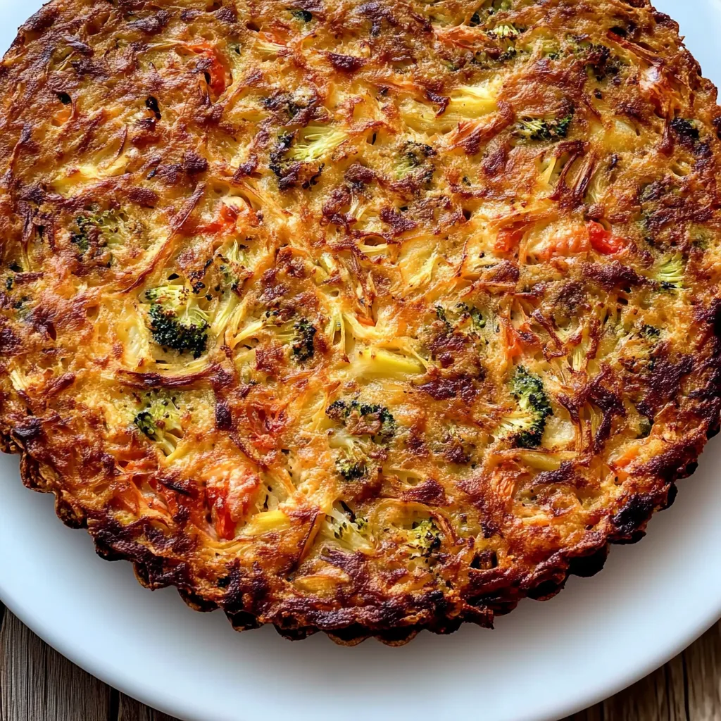 Pizza com cenoura e carne.