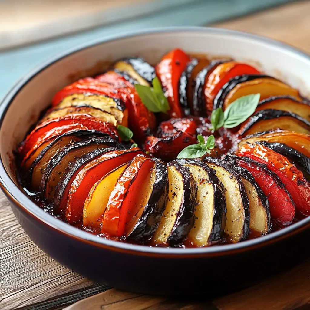 Um prato cheio de frutas vermelhas e negras, incluindo maçãs, cenoura e tomate, em um fundo de tomate.