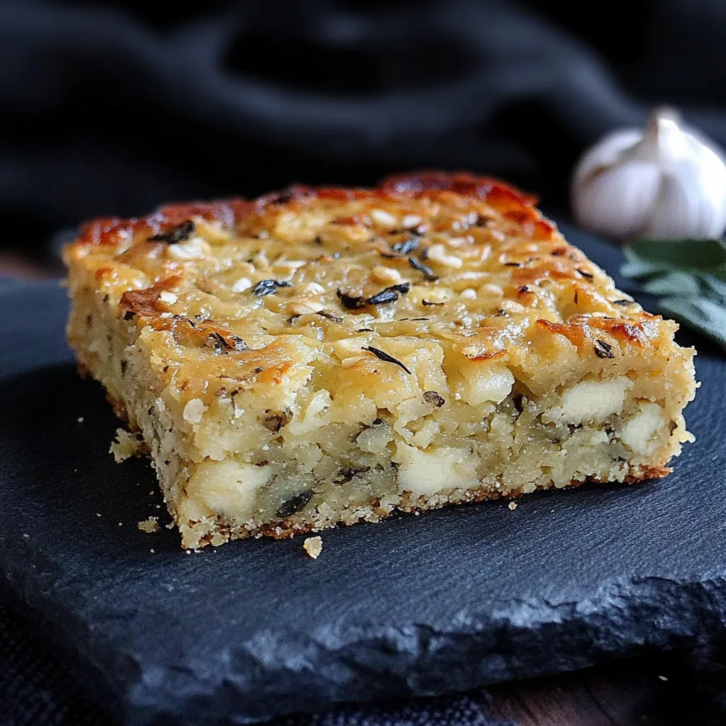 Pizza com queijo e ervas.