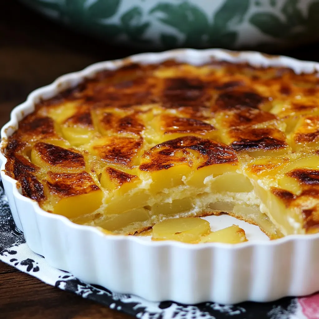 Um pedaço de tarta de café com frango frito.