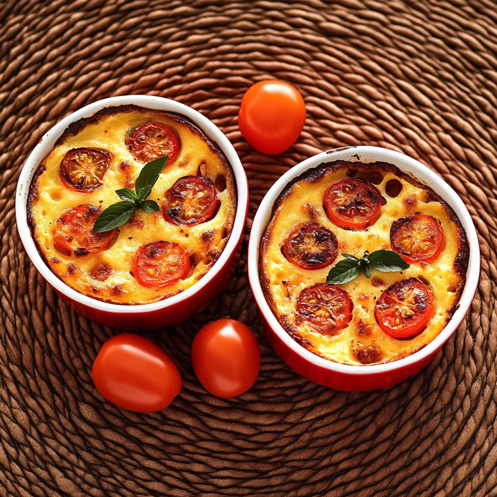 Dois pratos de comida com tomates e cebola.