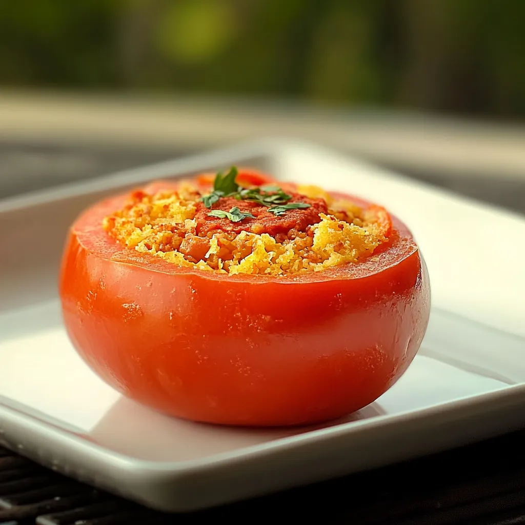 Tomate com salada de cebola.