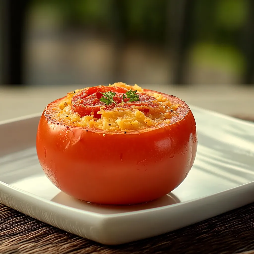 Tomate com arroz e cebola.