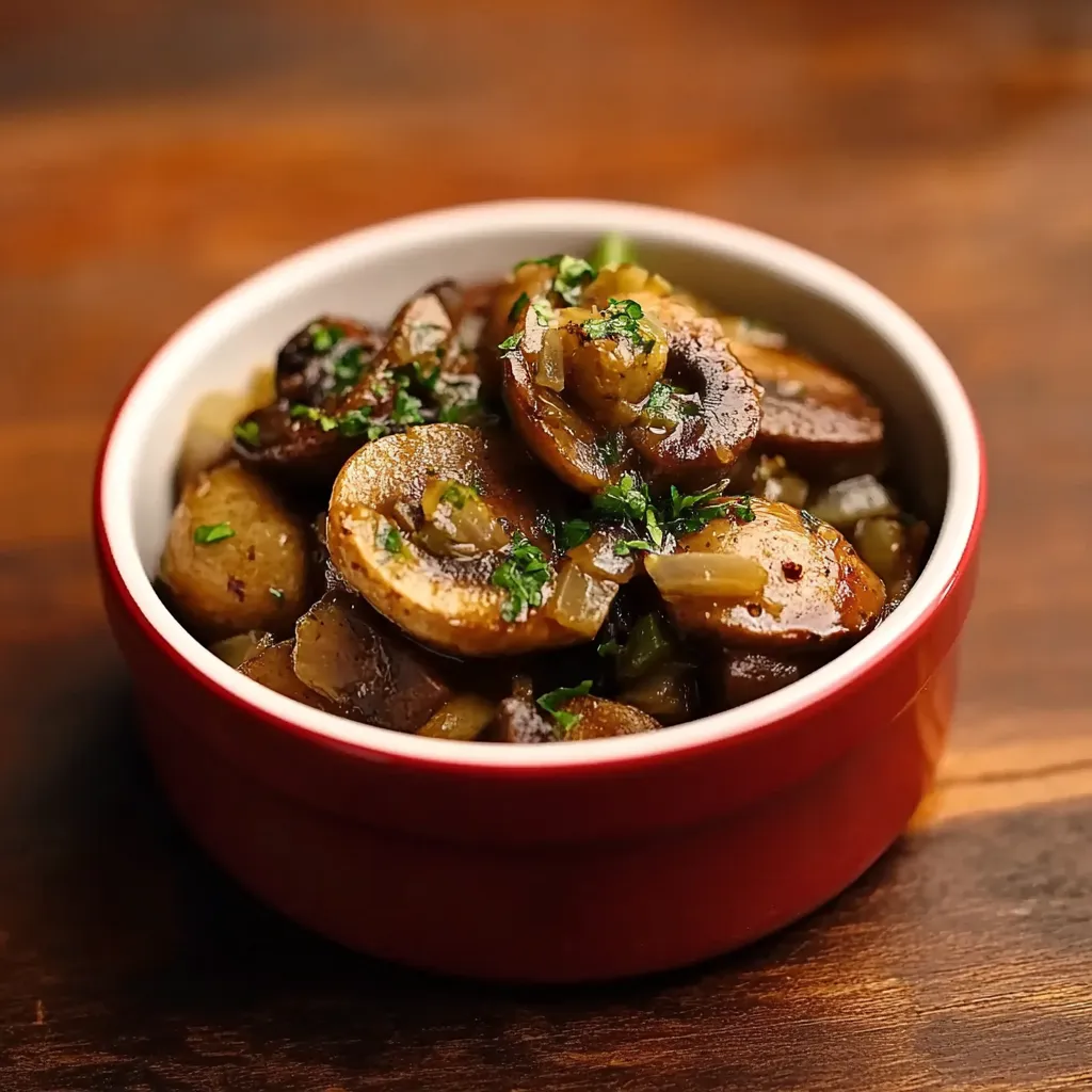 Um prato com carne de vaca e cebola.