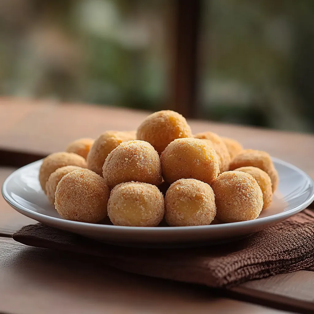 Plate with donuts on it.