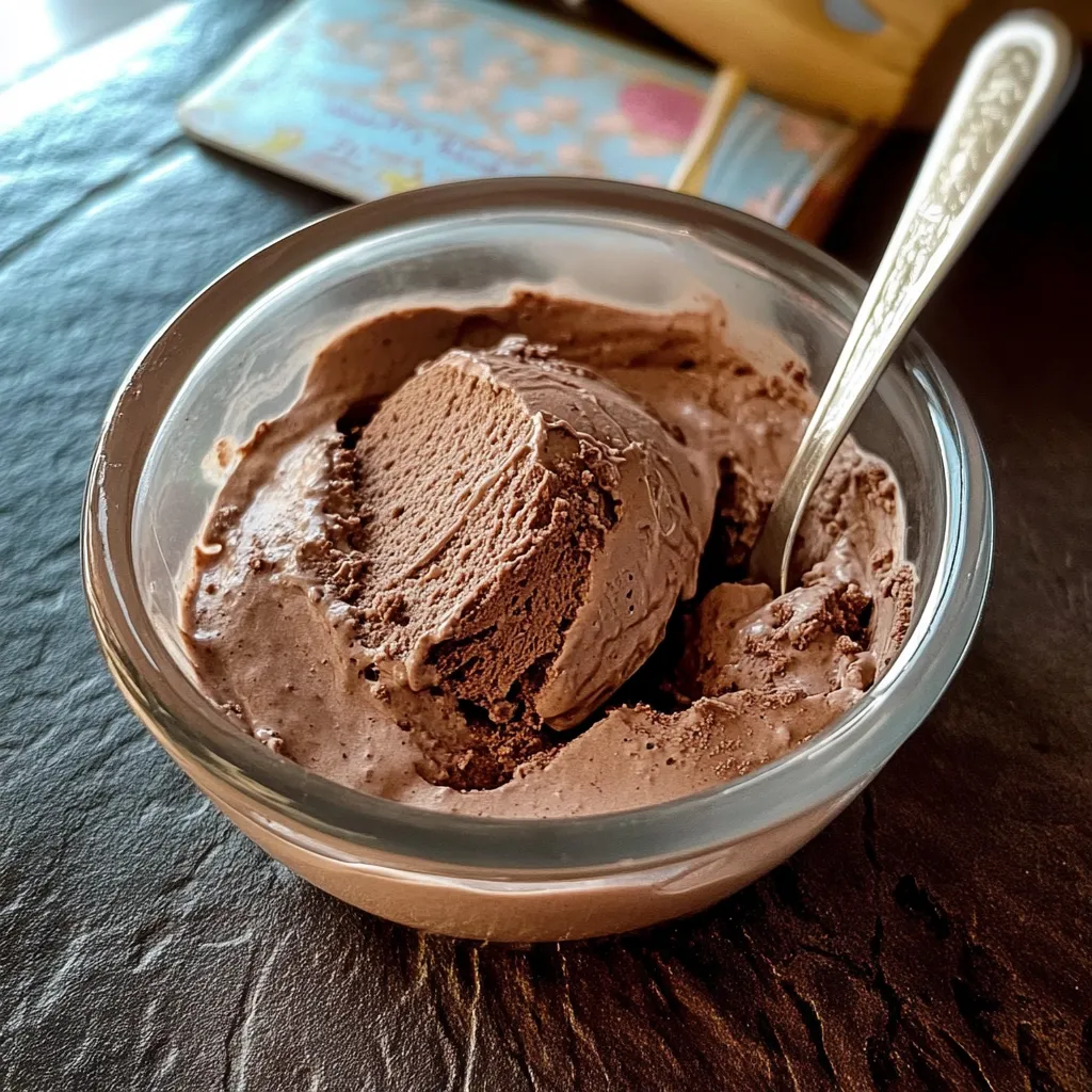 Um bolso de gelo com chocolate e café.
