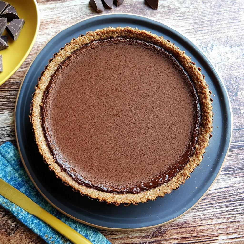Pizza com chocolate.