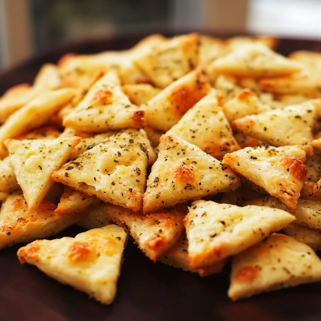 Pães com queijo e ervas em uma tabela.