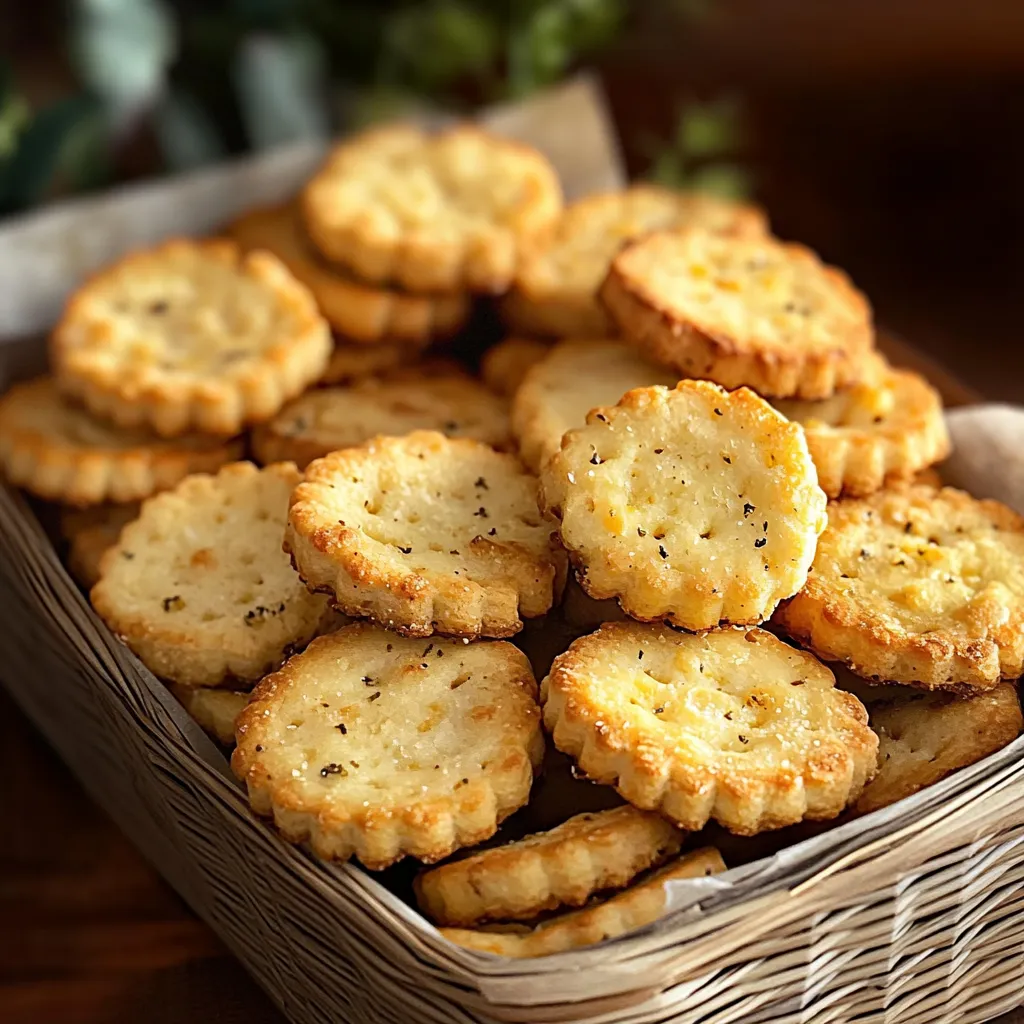 Um pote cheio de biscoitos de café.