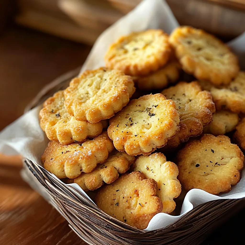 Um pedaço de biscoito com pimenta.