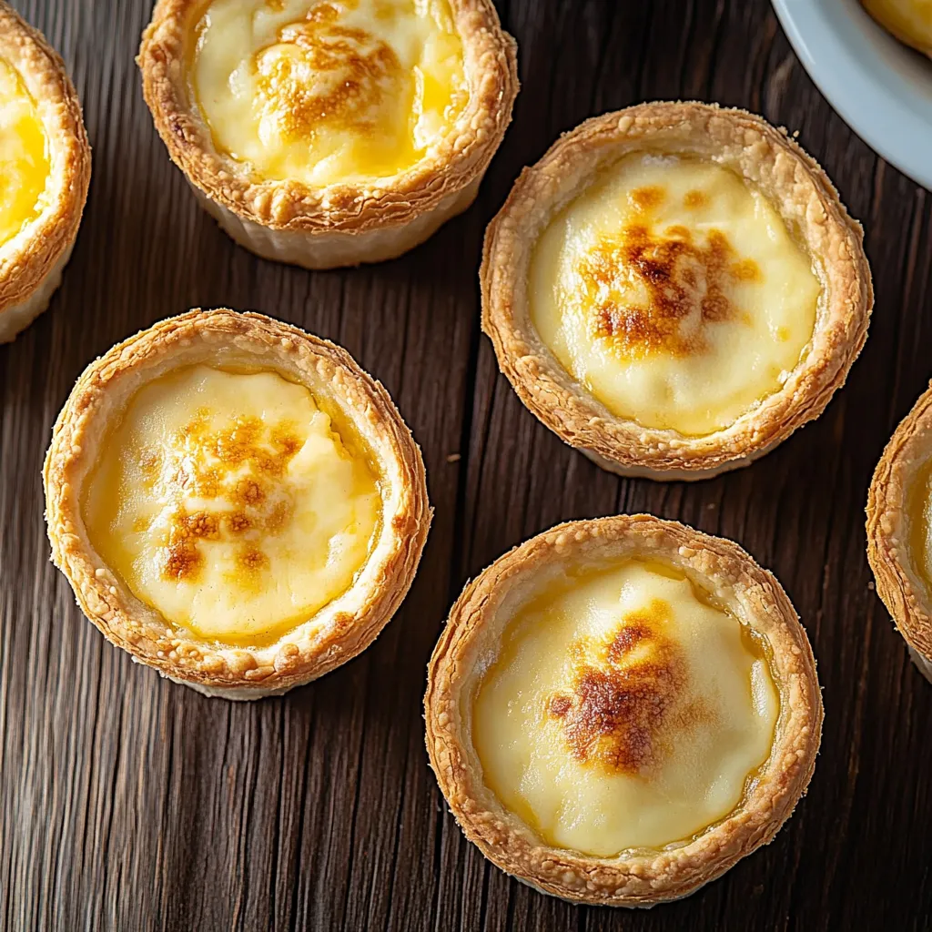 Quatro pastéis de queijo com queijo derretido.