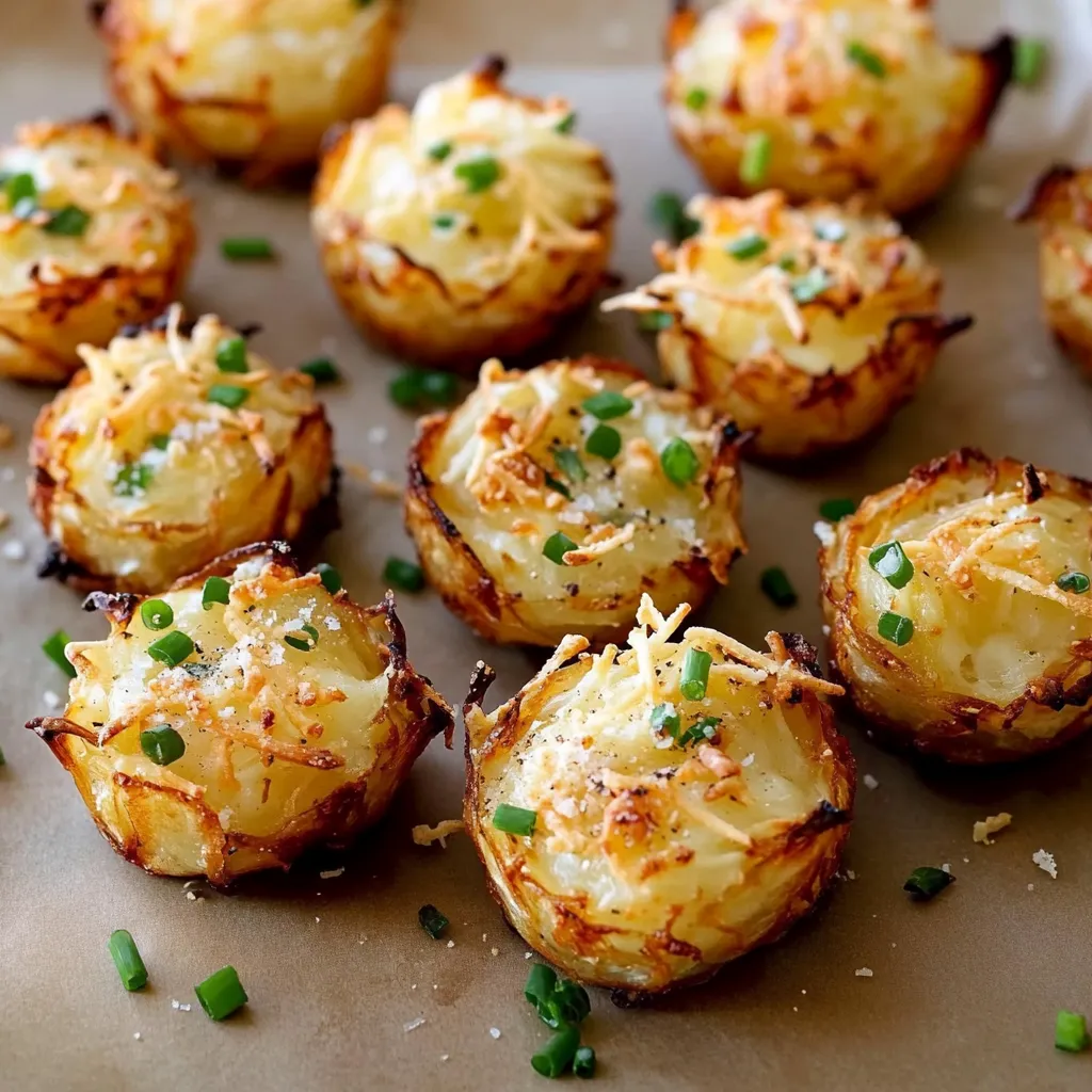 Cozinheira com papas e cebola.
