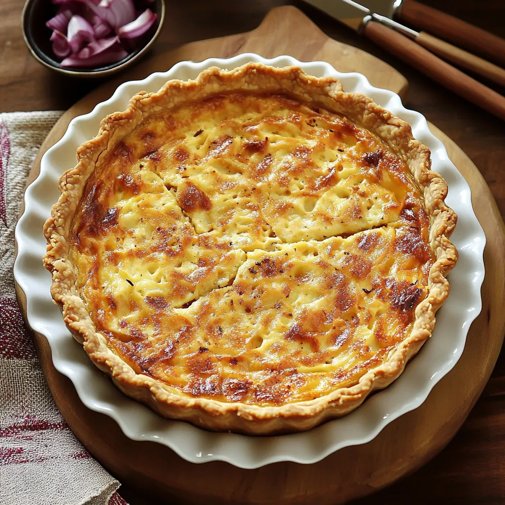 Pizza com queijo e cebola.