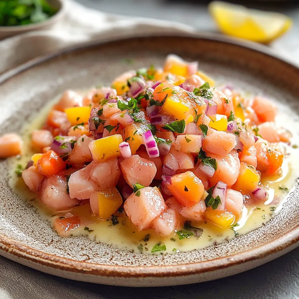 Salada com frutas e vegetais.