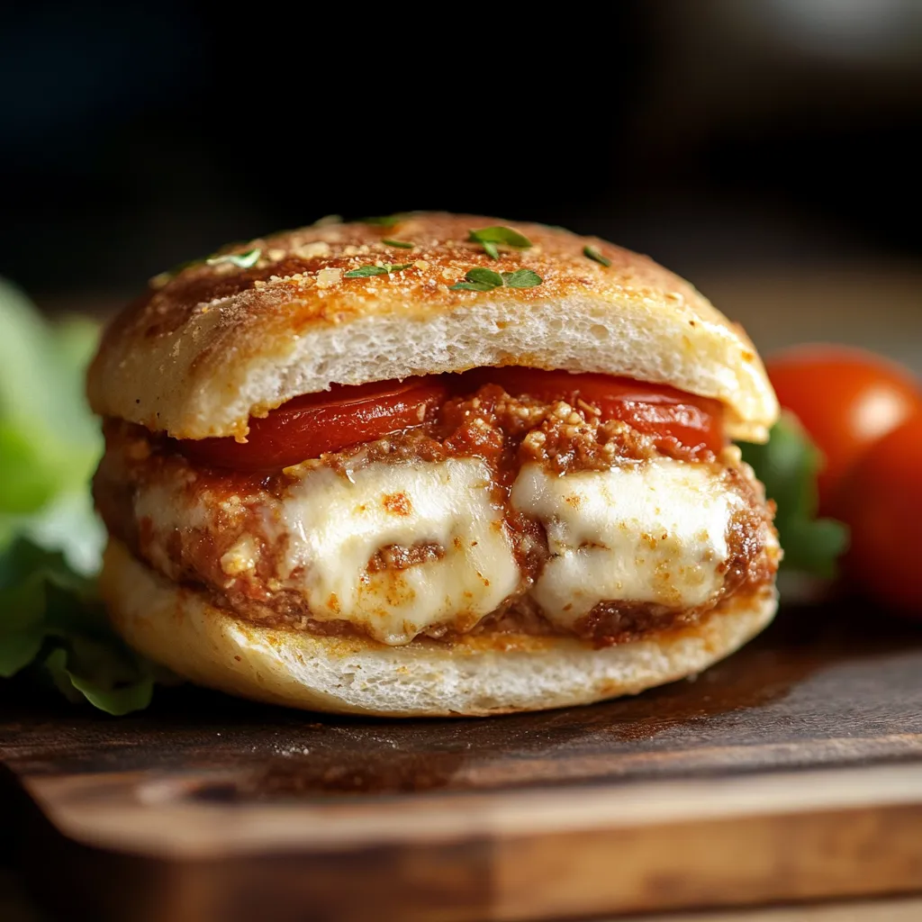 Sanduíche com tomate e cebola.