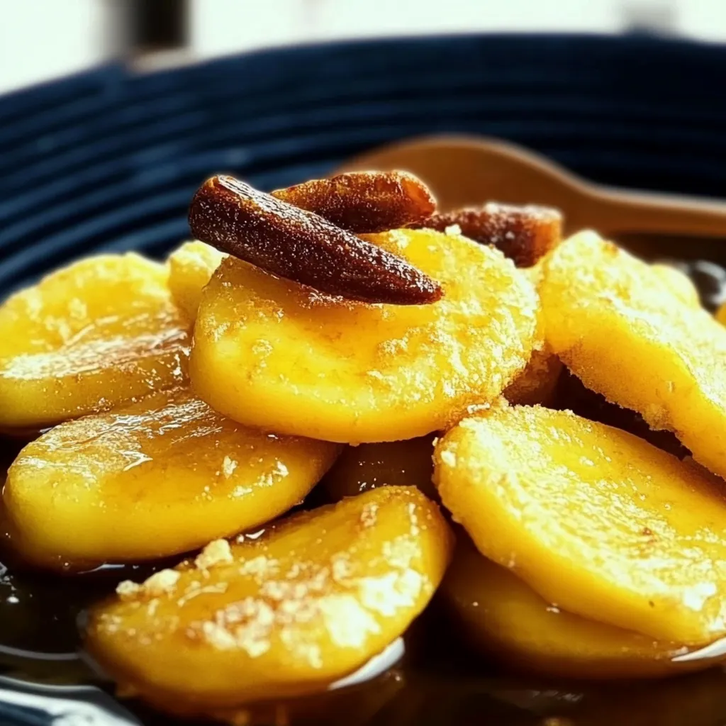 Bananas com manteiga e sal.