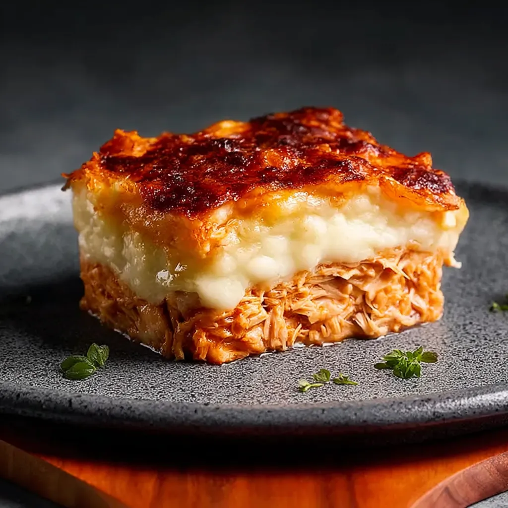 Pizza com carne e queijo.