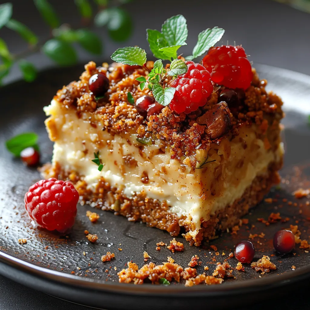 Cake com raspas e folhas verdes.