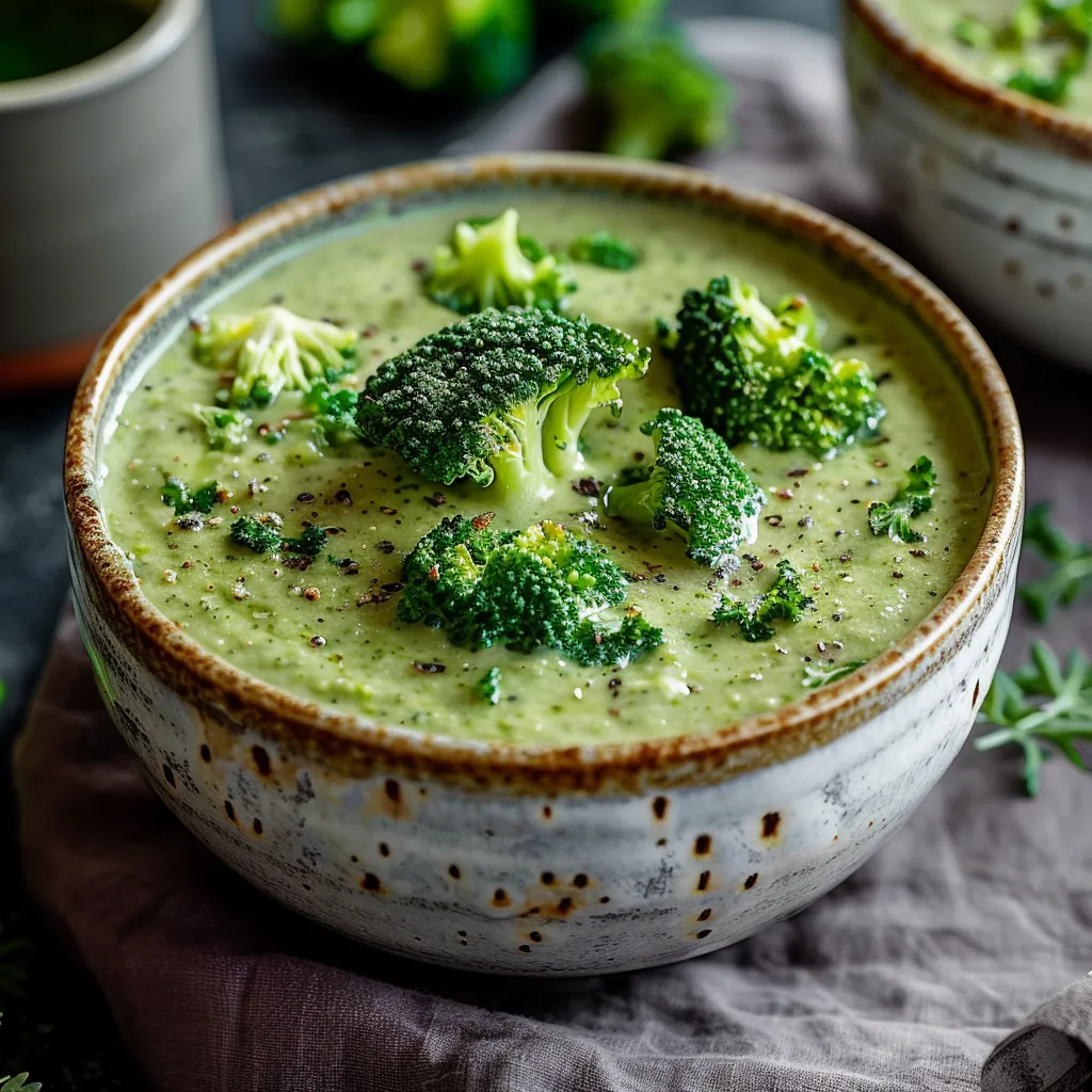 Um prato de sopa com vegetais.