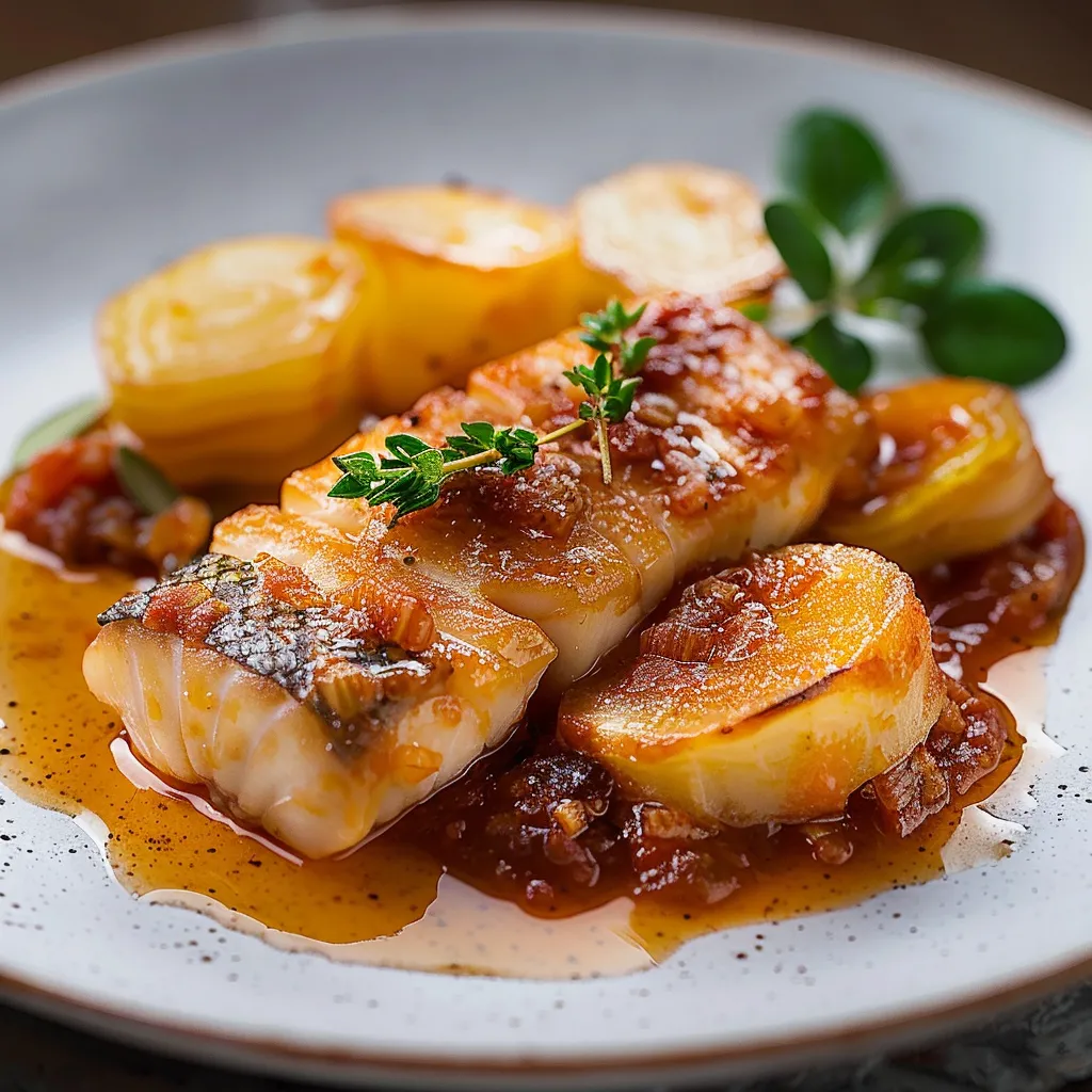 Carne assada com molho de tomate e cebola.