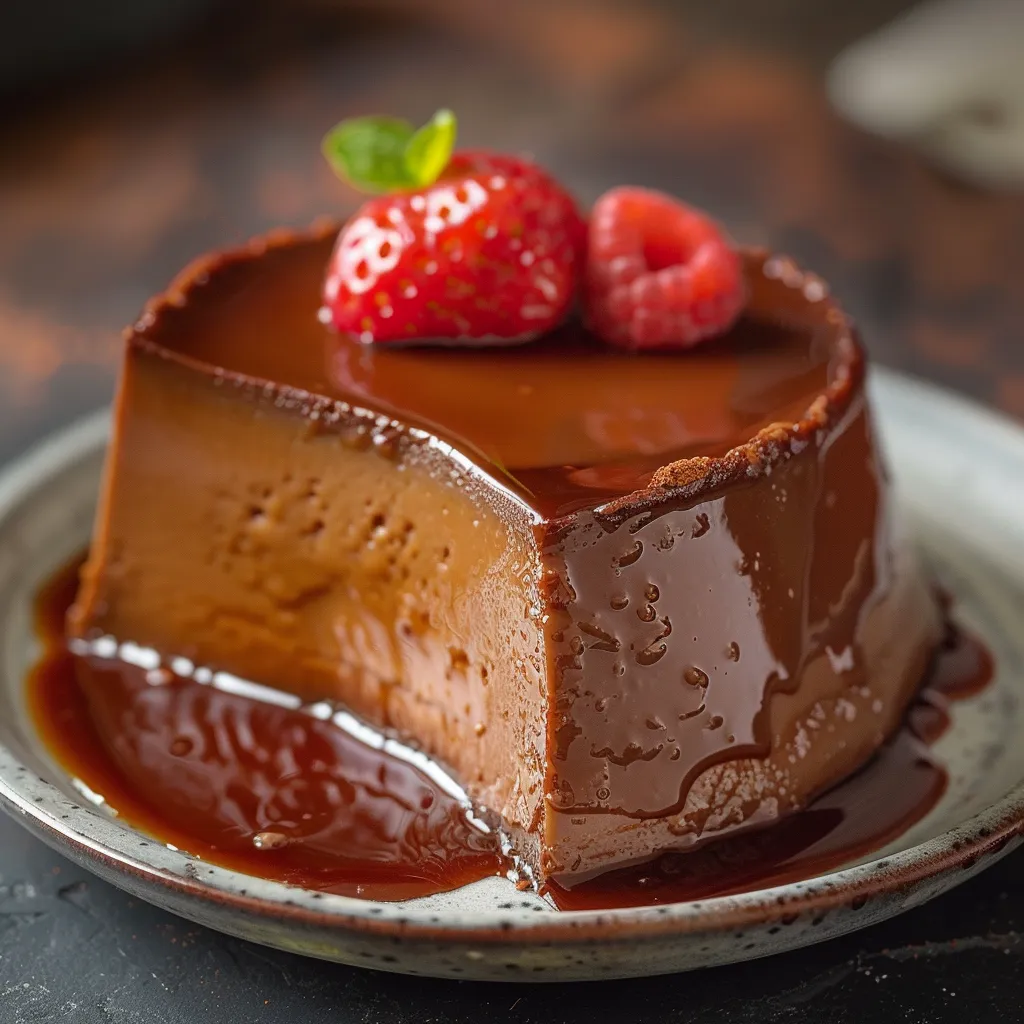 Cake com frutas.