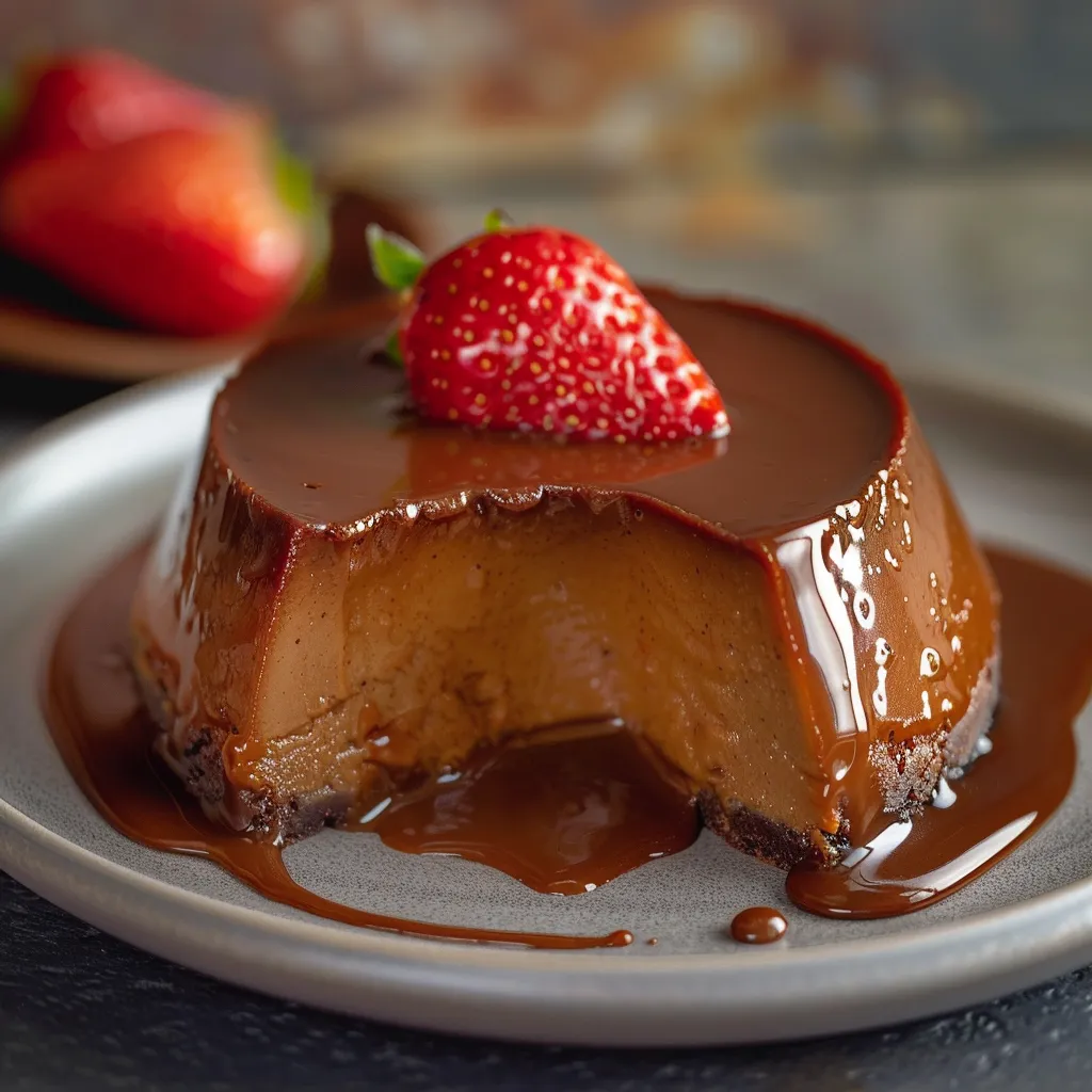 Cake com chocolate e strawberry.