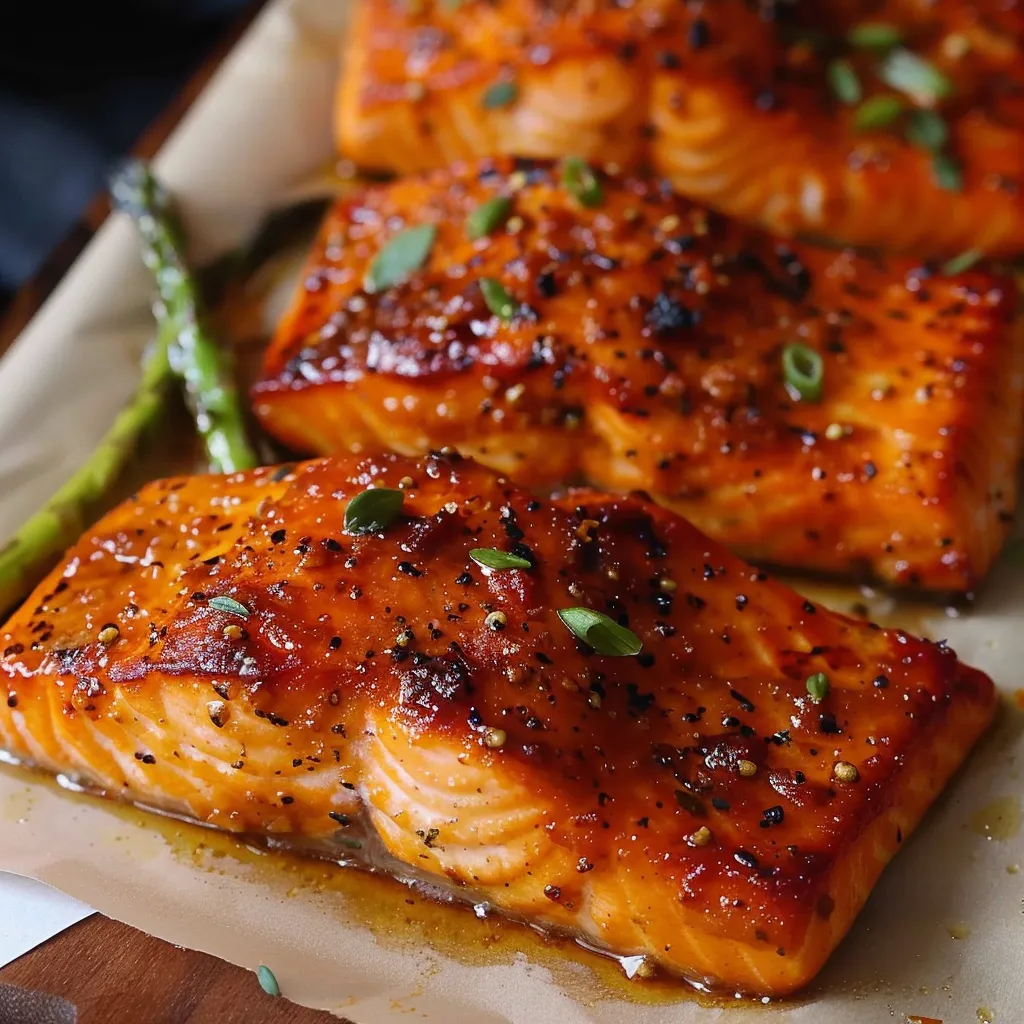 Salmão grelhado com ervas.