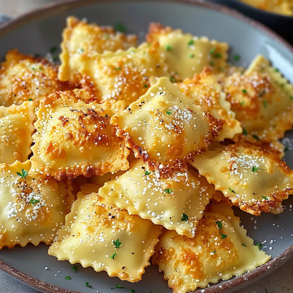 Pasta com ervas e queijo.