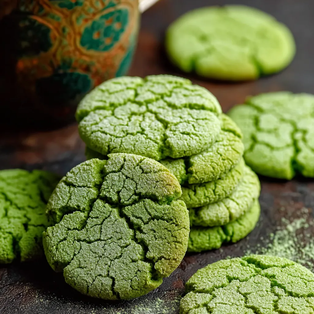 Pães de coco com manchas verdes.